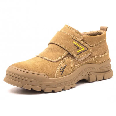 Beli Bot kuning tahan panas tinggi Unisex Steel Toe Boot Kerja Untuk tukang las online manufacture