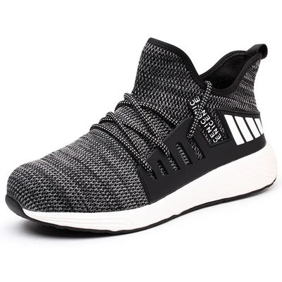 Beli Gaya / ringan baja sepatu kaki Sneakers Nyaman sepatu tahan slip online manufacture