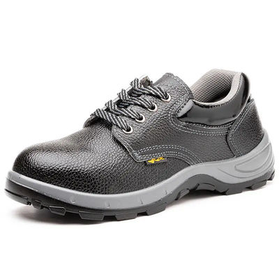 Beli Microfiber Sepatu Keamanan Industri Iron Toe Hitam PU Boots Unisex online manufacture