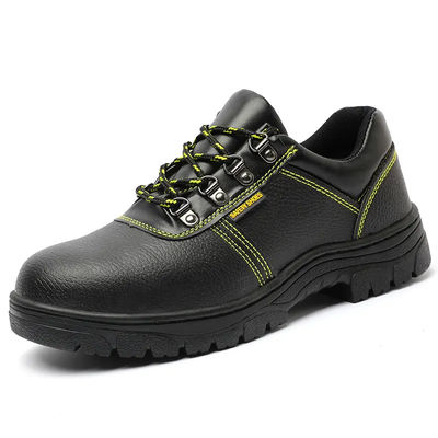 Beli Sepatu kaki baja hitam Sepatu keselamatan sintaksis / bahan karet online manufacture