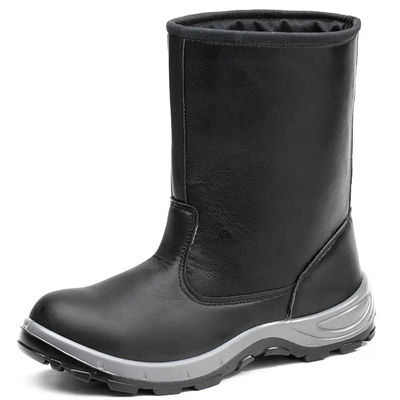 Beli Sepatu Kerja Hitam High Cut Untuk Pria Pengelasan Sepatu Keamanan Dengan Kaki Baja online manufacture