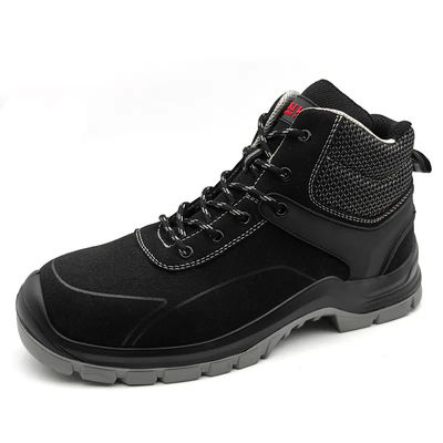 Beli Casual Pria Sepatu Keamanan Kerja Baja Hitam Sepatu Kaki Customization online manufacture