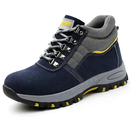 Beli Sepatu kaki kulit asli Suede Baja S3 Gaya olahraga Sepatu keselamatan Industri online manufacture