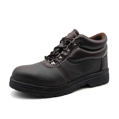 Beli Brown Anti Puncture Sepatu Keamanan tahan lama Iron Toe Sepatu Anti Smash online manufacture