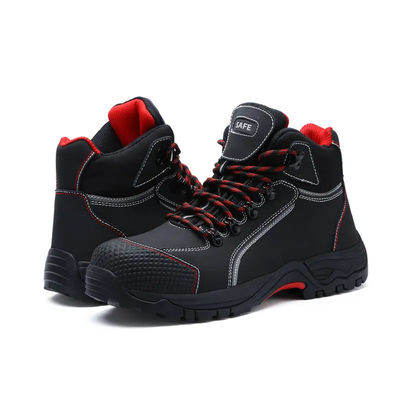Beli Nubuck Kulit Hiking Boots Pekerjaan Pria Waterproof Boots Berjalan online manufacture