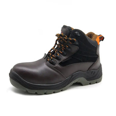 Beli Pria Baja Kaki Sepatu Keamanan Anti-statis Waterproof Kulit Kerja Sepatu Hitam online manufacture