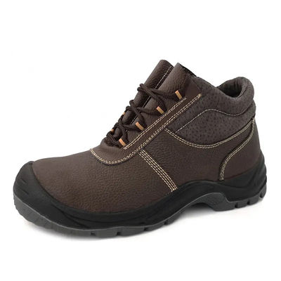 Beli S3 Waterproof Safety Boots Steel Toe Kulit Asli Mid Cut Boot Kerja online manufacture