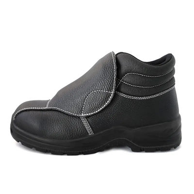 Beli Slip Resistant Steel Toe Leather Boots Pria Pengelasan Boots Untuk Musim Dingin online manufacture