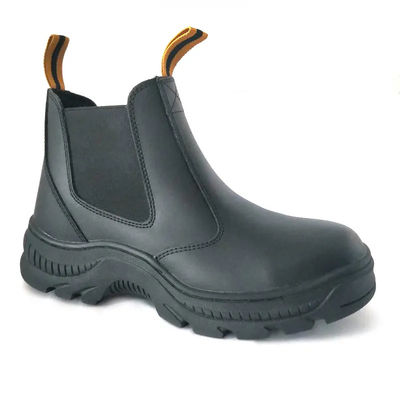 Beli Waterproof Oil Resistant Boots, Black Chelsea Steel Toe Boots online manufacture