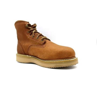 Beli Pria Flat Sole Boots High Top Round Toe Steel Toe Boots Gaya Inggris Vintage online manufacture
