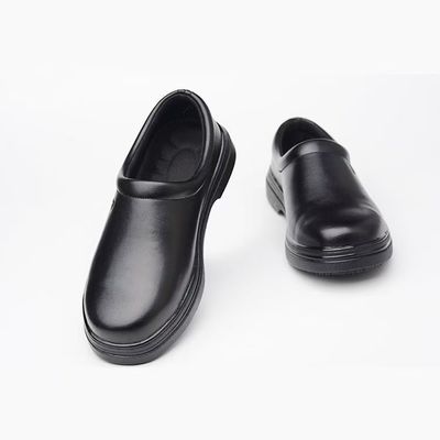 Beli Chef Work Shoes Steel Toe Anti Smash Anti Puncture Kasual Sepatu Kulit online manufacture