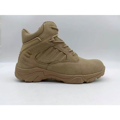 Beli Pria Suede Boots Kerja Brown Ringan Gurun Sepatu hiking Outdoor online manufacture