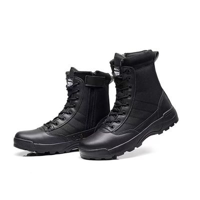 Beli Cow Suede Desert Boots Combat HikingSol Karet awet Sepatu Mendaki online manufacture
