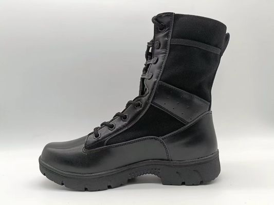 Beli Unisex Ultra Ringan Outdoor Taktis Boots Hitam Tinggi Top Dasi Up online manufacture