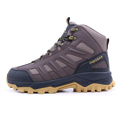 Beli Pria Boots Kulit Ringan Waterproof Tetap kering Nyaman di hiking perjalanan online manufacture