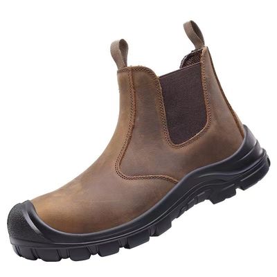 Beli Kulit Asli Waterproof Wanita Keamanan Boot Kerja Sepatu Kerja Kevlar online manufacture
