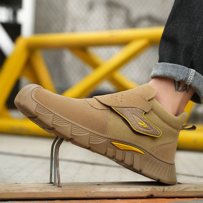 Beli Pria Pengelasan nyaman Boots ringan bekerja Bernafas online manufacture