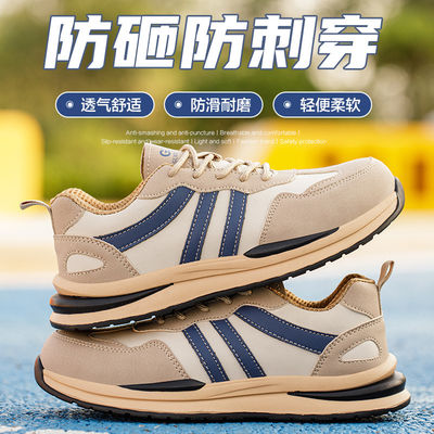 Beli Sepatu pengaman karet sol Microfiber Kulit OEM Steel Toe Anti Smashing Sepatu Kerja Untuk Konstruksi online manufacture