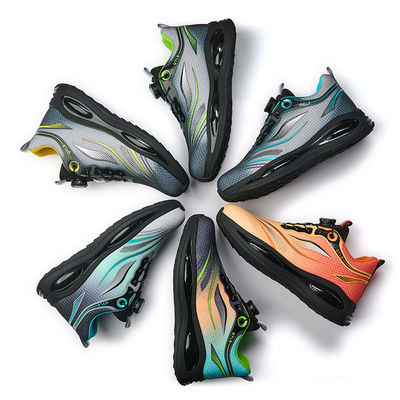 Beli Breathable Flyknit Comfortable Safety Shoes Steel Toe Worker Shoes Anti-Puncture Kevlar Safety Shoes For Men Industrial Work Shoes TPU online manufacture