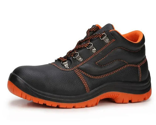 Baja Toe / Baja Plat Pria Sepatu Kulit Asli Heavy Duty Sepatu Musim Dingin Tahan Gelembung