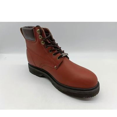 Casual Style Martin Boots Orange Sepatu Bersepeda Motor Pria Gaya Inggris