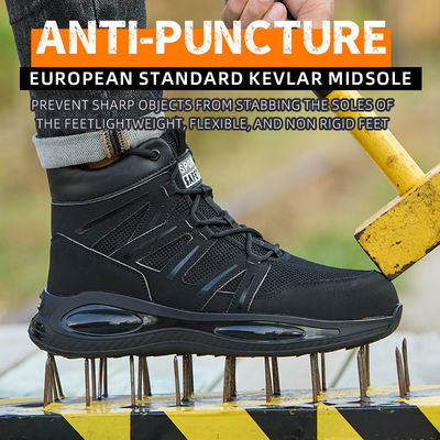 Sepatu Kerja Kevlar Air cushioned sole Sepatu Keamanan Ultimate untuk pekerjaan keamanan