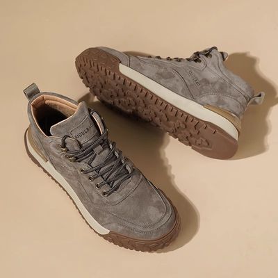 Sepatu Kerja Kevlar Berwarna Hitam Untuk Keamanan yang Lebih Tinggi di Tempat Kerja